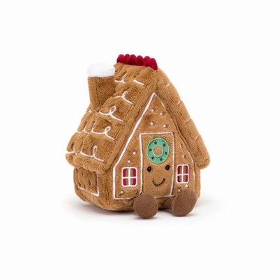 Jellycat Gingerbread House | ZSEA-80219